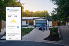 Simulation of SmartThings app activating AI Energy mode for Tesla Powerwall. (Source: Samsung Newsroom)