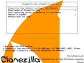 Clonezilla Live 3.3.1-35 now available with Partclone 0.3.45 and more