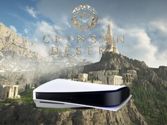 Banner for Crimson Desert PS5 version showing Pywel