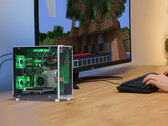 The mini PC case for Raspberry Pi 5 costs $39.90. Pictured: a promo picture of the chassis. (Image source: Elecrow - mini PC)