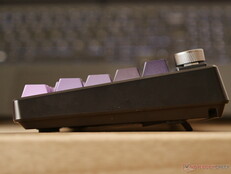 9° typing angle. 