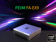 The FEVM FA-EX9 starts at around $1,943 in China. Pictured: the Strix Halo mini PC. (Image source: FEVM - edited)