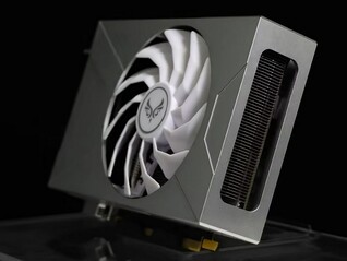 GeForce RTX 4070 Sakura Snow X features a shroud fully machined from aluminum (Image source: Zephyr)