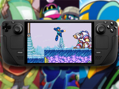 The Mega Man Charged Up collection will expire on March 19, 2026. Pictured: Steam Deck running Legacy Collection 2.