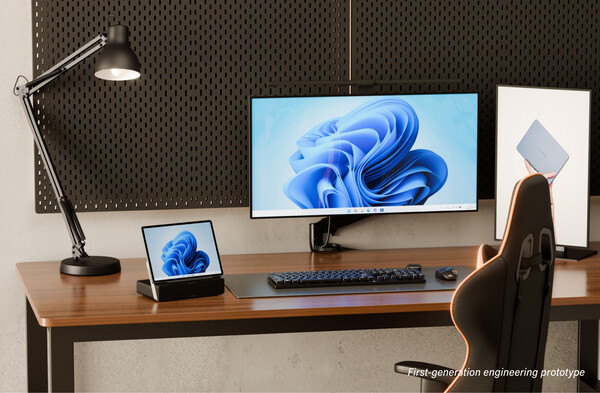 The Mind Go Stand turns the tablet into a proper desktop computer