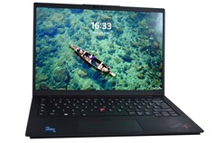 The Lenovo ThinkPad X1 Carbon Gen 10 is a capabale 14-inch business laptop which is now on sale for less than $600 (Image source: Benjamin Herzig)