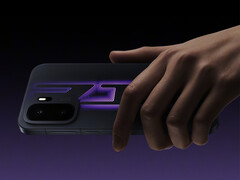 The Ace 6 Ultra is set to launch later in April 2026. Pictured: a promo picture of showing the back of the phone.