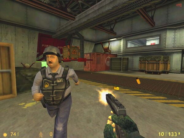 Though a little graphically dated today, Opposing Force was as revolutionary for the time as its base game was. And it all fit in 32 MB of video memory! (Image source: Valve)