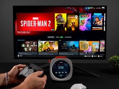The Piston V Mini PC runs Bazzite, a non-official SteamOS clone.