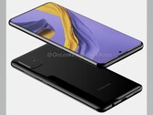The Samsung Galaxy A51's new renders. (Source: OnLeaks/PriceBaba)
