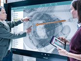 The Surface Hub runs a customized version of Windows 10 and is designed for collaboration with multi-touch and ink. (Source: Microsoft)