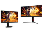 The Agon CU34G4Z and Agon 25G4SXU are launching simultaneously. (Image source: AOC - edited)