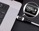 A look at the integrated display on the new charging cable.