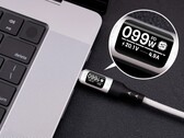 A look at the integrated display on the new charging cable.