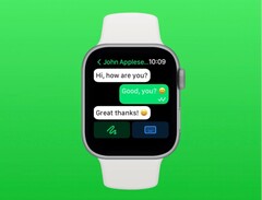 WristChat enables you to respond to WhatsApp messages from your Apple Watch. (Image source: Adam Foot)