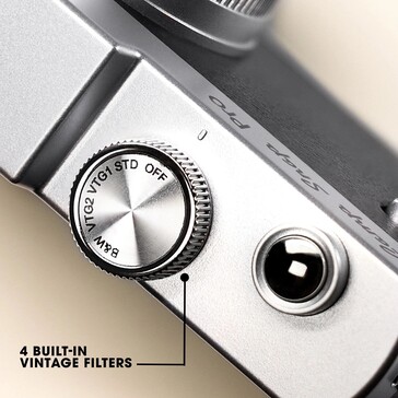 The new top dial lets you switch between colour modes (Image source: Camp Snap)