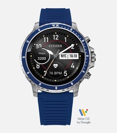 The Citizen CZ Smartwatch costs US$395, despite having an ancient chipset. (Image source: Citizen)