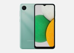 The Galaxy A04 Core retains its predecessor's design but with different colour options. (Image source: Roland Quandt & WinFuture)