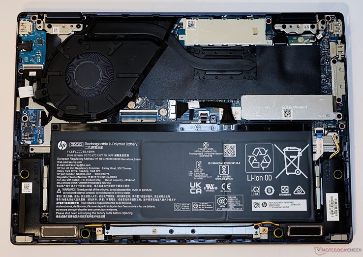 HP Envy x360 2-in-1 14: Internals