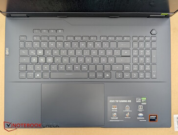 Keyboard and Touchpad