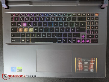 The keyboard