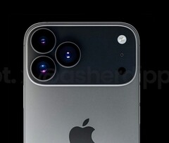 The Apple iPhone 17 Pro is supposed to get a brand-new camera bump (Image source: FrontPageTech / @asherdipps)