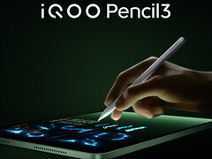 The iQOO Pencil 3 has a near identical design to the Apple Pencil Pro. (Image source: iQOO)
