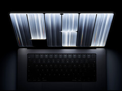The new MacBook Pro returns to Apple's long-lost illuminated logo motif.