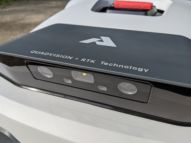 Dual main cameras with a very bright LED light
