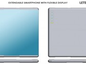 The "extendable" phone. (Source: LetsGoDigital)