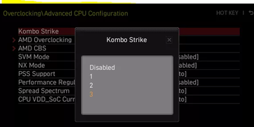 MSI Kombo Strike utility. (Image source: MSI)