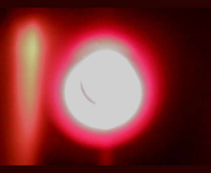 Bright plasma glow generated inside Space Forge’s miniature manufacturing furnace aboard the ForgeStar-1 satellite during an in-orbit test in low Earth orbit. (Image source: Space Forge)