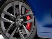 The new Model S Plaid carbon ceramic brake kit (image: Tesla)