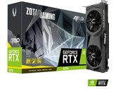 The ZOTAC RTX 2070 featured in the Time Spy test has a factory-overclocked core and will probably end up costing US$600. (Source: ZOTAC)