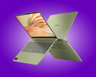 The IdeaPad 15AKP12 contains a built-in number pad.