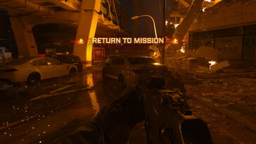 Reflections and lighting effects change.