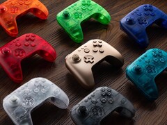 The 8BitDo 64 Bluetooth Controller Funtastic Editions include seven translucent colors. (Image source: 8BitDo)