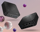 The Revo Box with Ryzen AI 9 465 features a sleek black chassis. Pictured: a promo picture showing the mini PC in different angles.