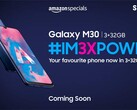 The 'new' Samsung Galaxy M30 will be on sale soon. (Source: Amazon.in)