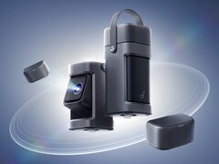 Anker’s Nebula P1 (pictured) and P1i projectors have been teased. (Image source: Anker)