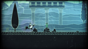 An image showing Nikandreos in Apotheon.