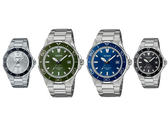 The four leaked Casio MTD-145 diver watches