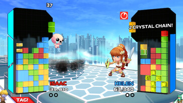 Pictured: A gameplay screenshot from Crystal Crisis.