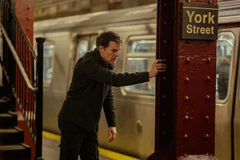Dexter at York Street Station—no longer hiding in shadows, but moving through a city built on systems he now hunts from within. (Image source: Paramount Plus)
