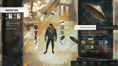 A screengrab of Disco Elysium's inventory tab