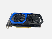 The Iris Xe desktop graphics card has an elaborate cooling solution for its 30 W TDP. (Image source: Intel)