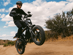The Heybike Saturn is a moped-style e-bike 