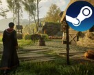 Hogwarts Legacy has around a 30-hour main campaign. (Image source: Hogwarts Legacy on YouTube, Steam, edited)