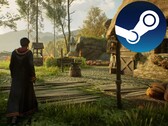 Hogwarts Legacy has around a 30-hour main campaign. (Image source: Hogwarts Legacy on YouTube, Steam, edited)