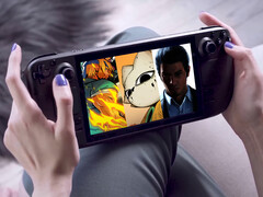 The December 2025 Humble Choice is now available. Pictured: Steam Deck with the collection's cover picture. (Image source: Valve and Humble Bundle)